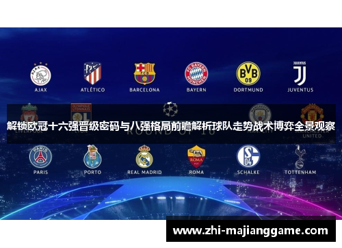 解锁欧冠十六强晋级密码与八强格局前瞻解析球队走势战术博弈全景观察